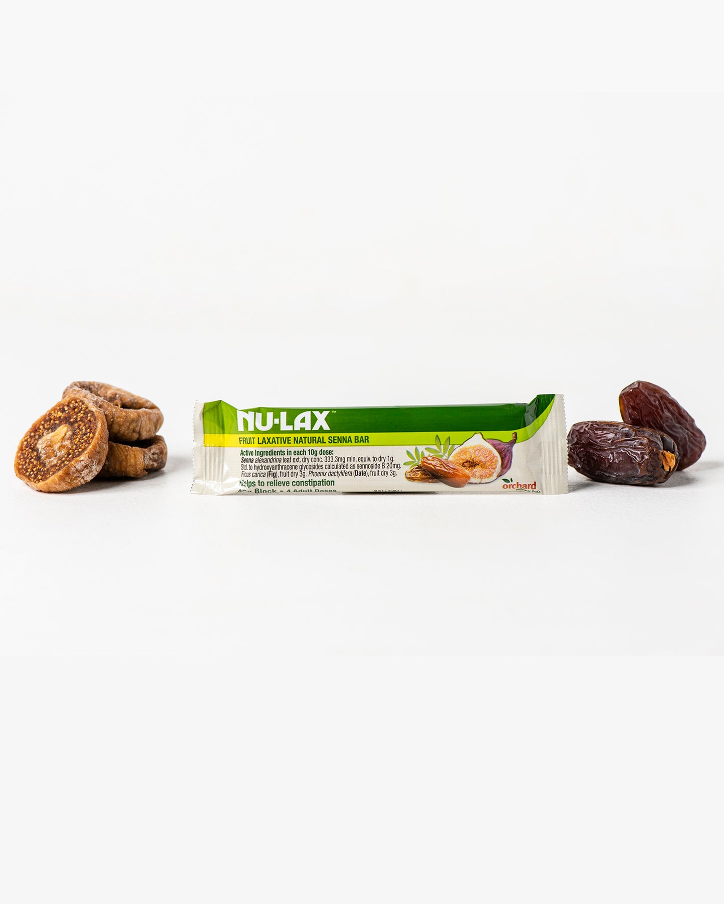 Nu-Lax Fruit Laxative Natural Senna Bar