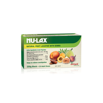 Nu-Lax Natural Fruit Laxative Block with Senna